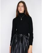 Pull en Cachemire mélangé Charlotte noir