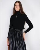 Pull en Cachemire mélangé Charlotte noir