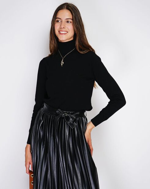 Pull en Cachemire mélangé Charlotte noir