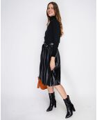 Pull en Cachemire mélangé Charlotte noir