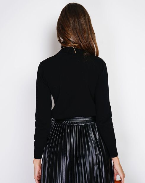 Pull en Cachemire mélangé Charlotte noir