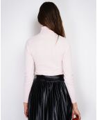 Pull en Cachemire mélangé Charlotte rose