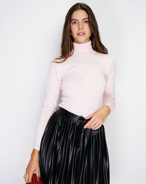 Pull en Cachemire mélangé Charlotte rose