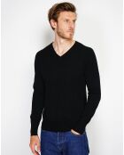 Pull en Cachemire mélangé Maellis noir