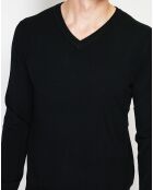 Pull en Cachemire mélangé Maellis noir