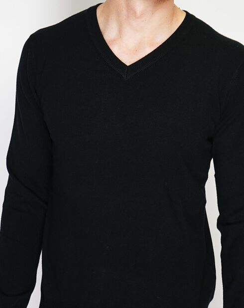 Pull en Cachemire mélangé Maellis noir