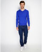 Pull en Cachemire mélangé Maellis royal