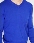 Pull en Cachemire mélangé Maellis royal