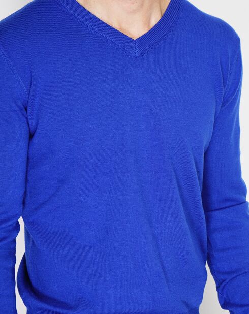 Pull en Cachemire mélangé Maellis royal