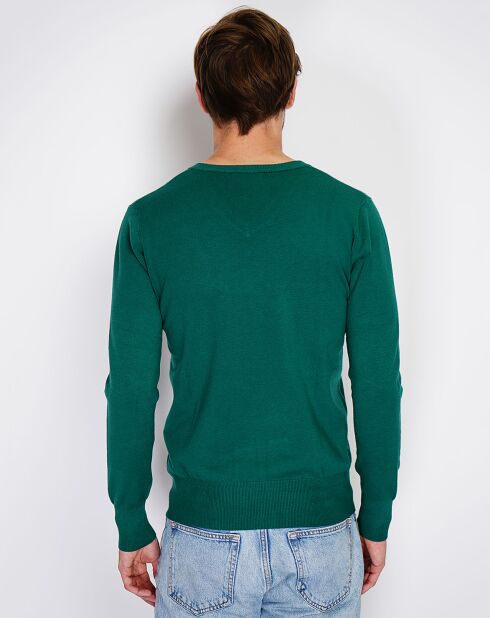 Pull en Cachemire mélangé Maellis vert amazone