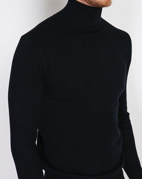 Pull en Cachemire mélangé Maria noir