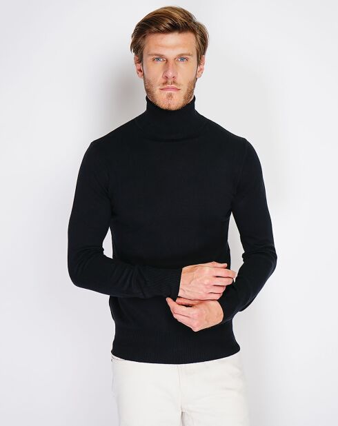 Pull en Cachemire mélangé Maria noir