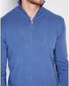 Pull en Cachemire mélangé Mina bleu jeans