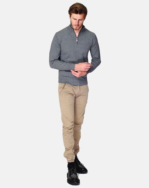 Pull en Cachemire mélangé Mina loup