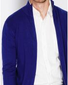 Gilet en Cachemire mélangé Lilou bleu nuit