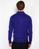 Gilet en Cachemire mélangé Lilou bleu nuit