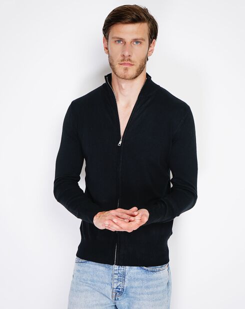 Gilet en Cachemire mélangé Lilou noir