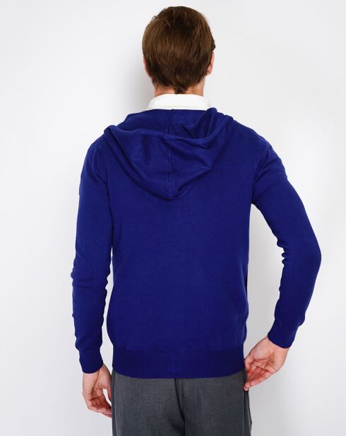 Gilet en Cachemire mélangé Maelle bleu nuit