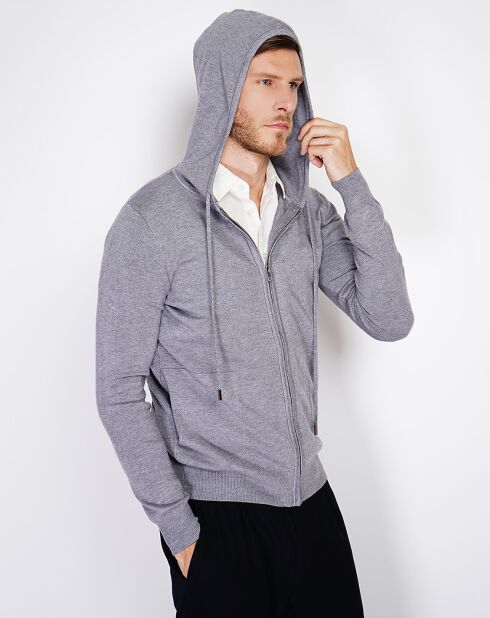 Gilet en Cachemire mélangé Maelle flanelle