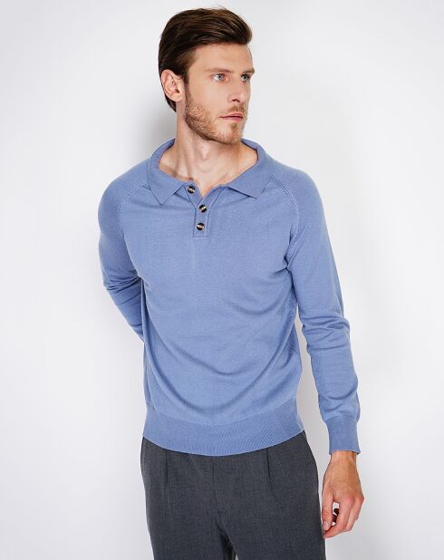 Pull en Cachemire mélangé Via bleu jeans