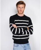 Pull en Cachemire mélangé Marina noir