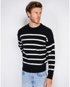 Pull en Cachemire mélangé Marina noir