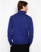Gilet en Cachemire mélangé Maey bleu nuit