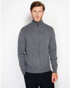 Gilet en Cachemire mélangé Maey loup