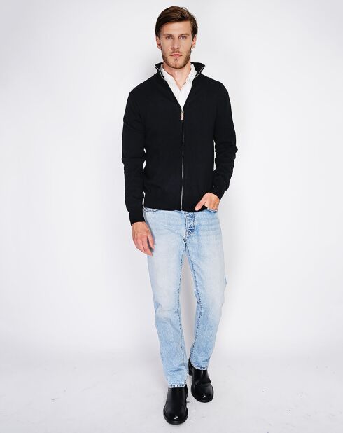 Gilet en Cachemire mélangé Maey noir