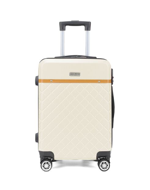 Valise Cabine 55 cm Odeon crème