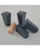 Sommier Kit 15 bois - 90x190 cm