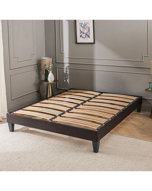 Sommier Kit 15 bois - 140x190 cm