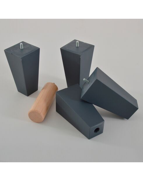 Sommier Kit 15 bois - 90x200 cm