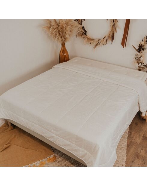 Couette Laine Sweetness 300gr/m²  blanche - 140x200 cm