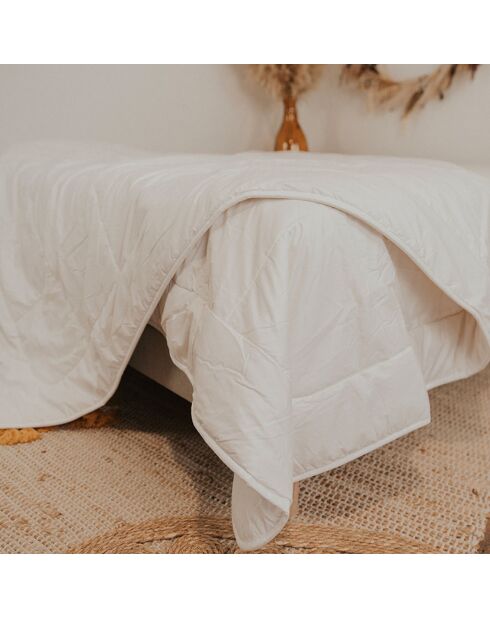 Couette Laine Sweetness 300gr/m²  blanche - 140x200 cm