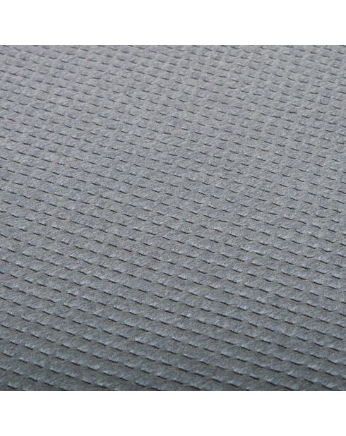 Sommier tapissier à lattes en Kit Délicatesse gris - 140x190 cm