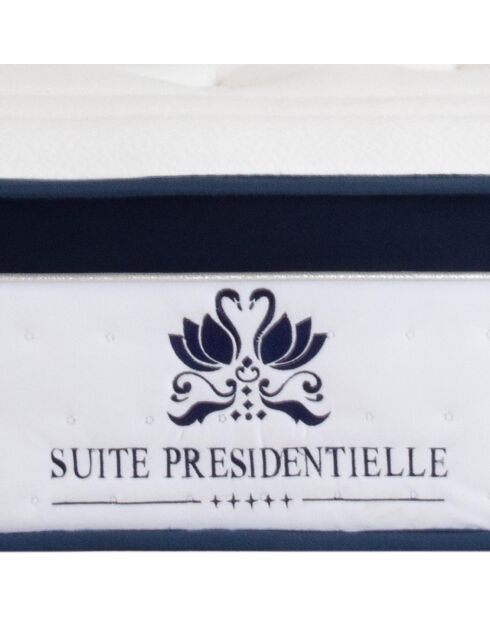 Matelas Suite Présidentielle Mémoire de forme blanc - 140x200 cm