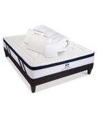 Pack Prêt-à-Dormir Suite Présidentielle blanc/gris anthracite - 140x200