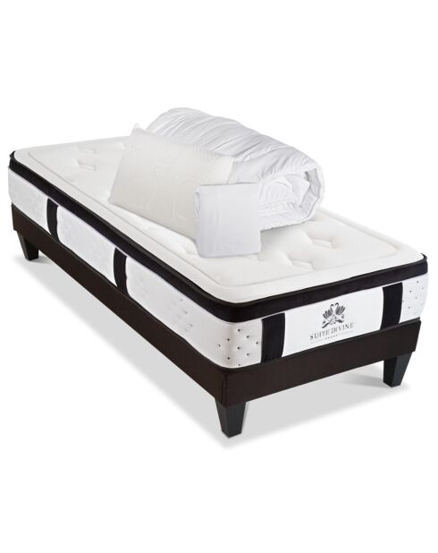 Pack Prêt-à-Dormir Suite Divine blanc - 90x190 cm