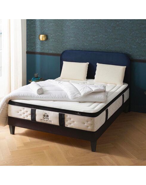 Pack Prêt-à-Dormir Suite Divine blanc - 140x190 cm