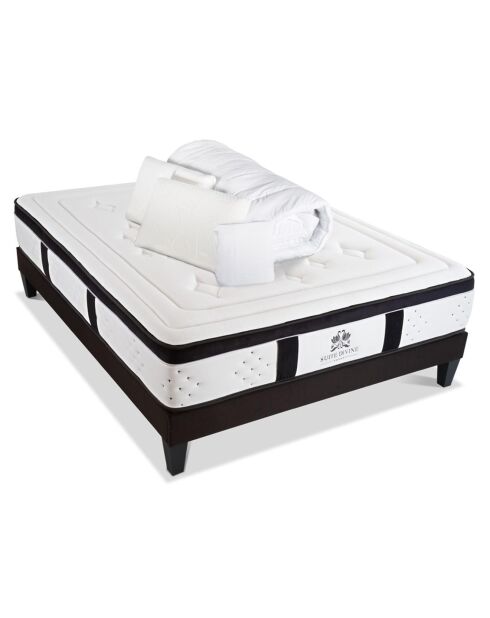 Pack Prêt-à-Dormir Suite Divine blanc - 180x200 cm