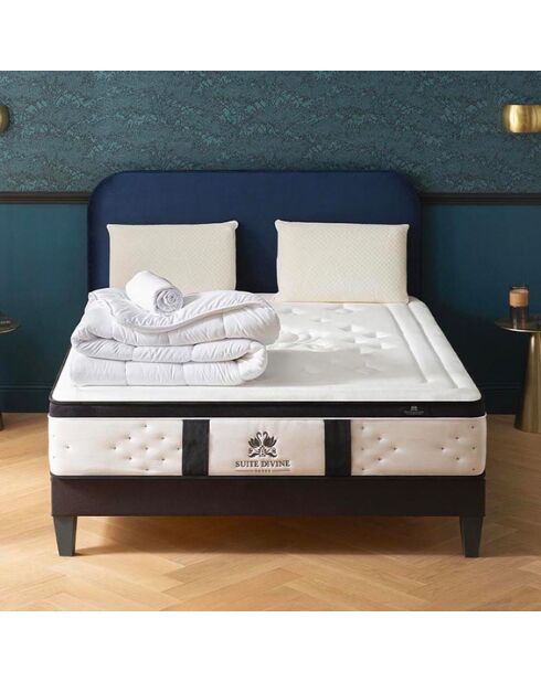 Pack Prêt-à-Dormir Suite Divine blanc - 180x200 cm