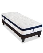 Pack Prêt-à-Dormir Suite Princière blanc/gris anthracite - 90x190 cm