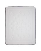 Pack Prêt-à-Dormir Suite Princière blanc/gris anthracite - 160x200 cm