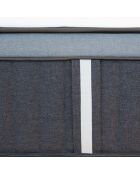 Pack Prêt-à-Dormir Suite Impériale blanc/gris anthracite - 90x190 cm