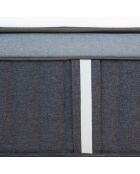 Pack Prêt-à-Dormir Suite Impériale blanc/gris anthracite - 90x200 cm