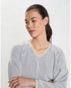 Ensemble Homewear en Micropolaire Comfy  gris chiné