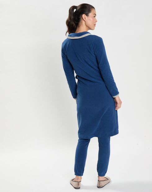 Peignoir en Micropolaire Comfy bleu