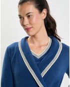 Peignoir en Micropolaire Comfy bleu