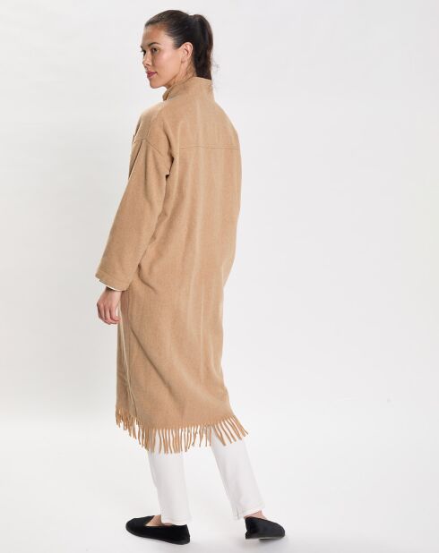 Veste en Laine mélangée Foehn  beige